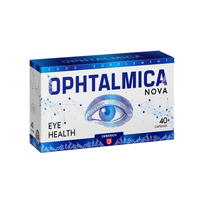 Ophtalmica — silmille tarkoitettu ravintolisä kapseleina, 40 kapselia